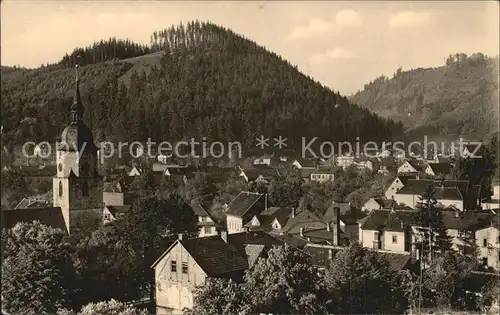 Friedrichroda Stadtansicht Kat. Friedrichroda