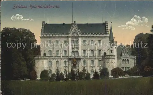 Friedrichroda Schloss Reinhardsbrunn Kat. Friedrichroda