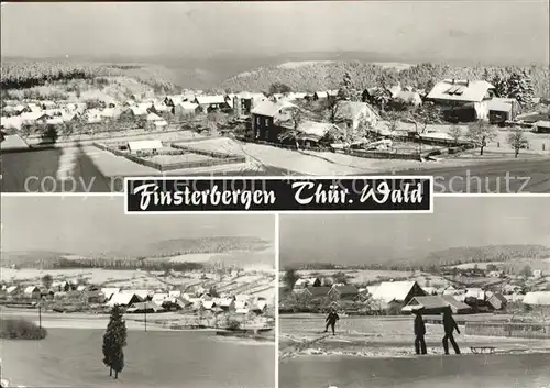 Finsterbergen Teilansicht  Kat. Finsterbergen Thueringer Wald