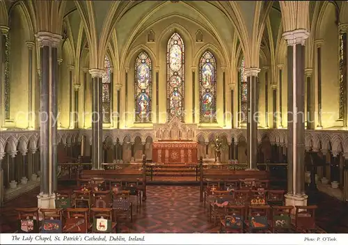 Dublin Ireland The Lady Chapel St Patricks Cathedral Kat. United Kingdom