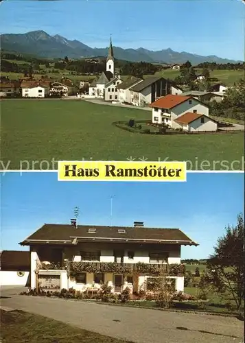 Neukirchen Teisenberg Panorama Haus Ramstoetter Kat. Teisendorf