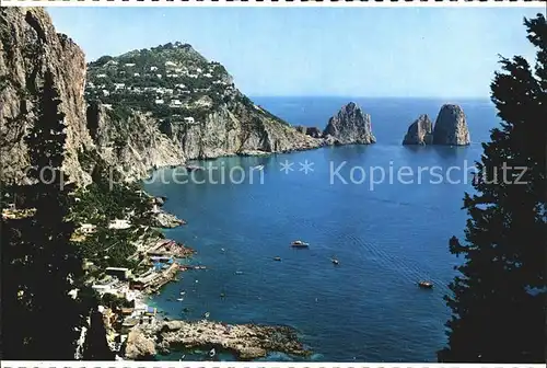 Capri Marina piccola e Faraglioni Kat. Golfo di Napoli