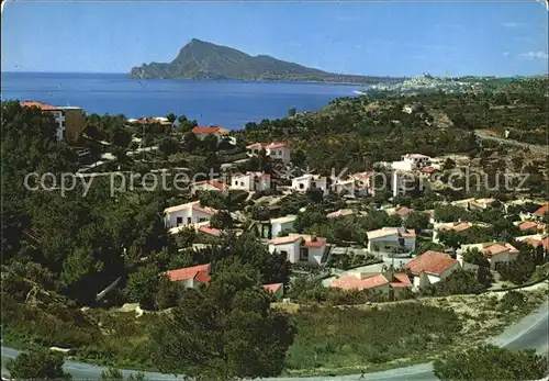 Altea Vista de la Galera Kat. Spanien