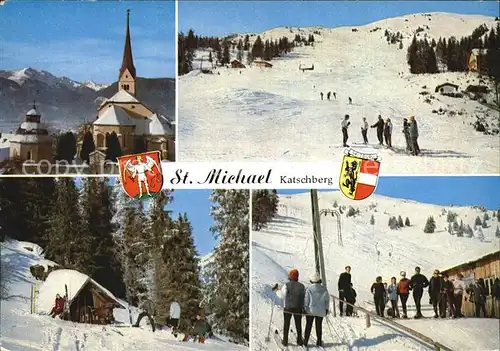 Katschberg St Michael Lungau Skipisten Skilifte Kat. Rennweg am Katschberg