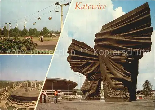 Katowice Sessellift Monument Sportarena Kat. Katowice