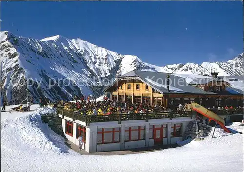 Adelboden Bergrestaurant Sillerenbuehl Albristhorn Kat. Adelboden