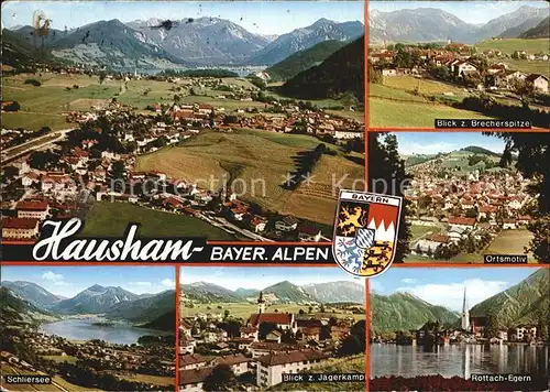Hausham Bayerische Alpen Brecherspitze Schliersee Rottach Egern Jagerkamp Kat. Hausham