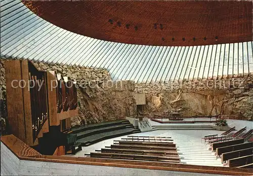 Helsinki Temppeliaukio Kirche Kat. Helsinki