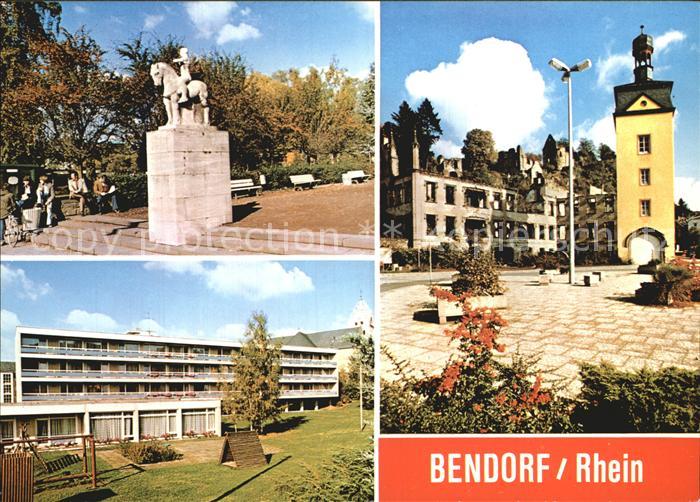 Bendorf Rhein Tor Denkmal Kat. Bendorf Nr. kt23278 oldthing