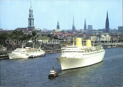 Hamburg Hafen Dampfer  Kat. Hamburg