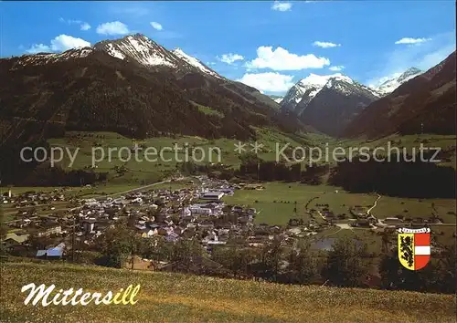 Mittersill Oberpinzgau Panorama Kat. Mittersill