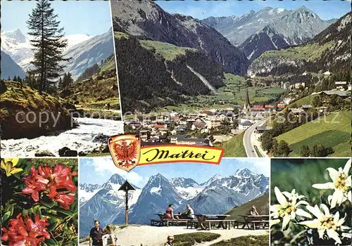 Matrei Osttirol Panorama Alpenflora Kals Matreier Toerl Haus Kat. Matrei in Osttirol