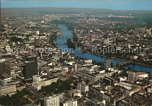 Frankfurt Main Fliegeraufnahme Kat. Frankfurt am Main