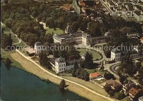 Hanau Main Schloss Philippsruhe Fliegeraufnahme Kat. Hanau