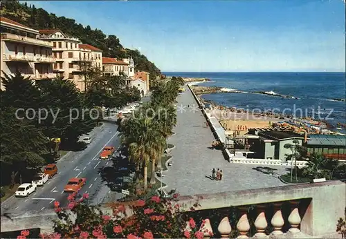 Imperia Borgo Peri Lungomare Strandpromenade Kat. Imperia