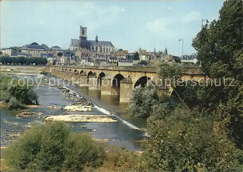 Nevers Nievre Pont sur la Loire Eglise Kat. Nevers