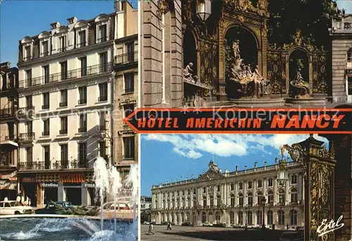 Nancy Lothringen Hotel American Place Andre Maginot Place Saint Jean Centre Ville Kat. Nancy