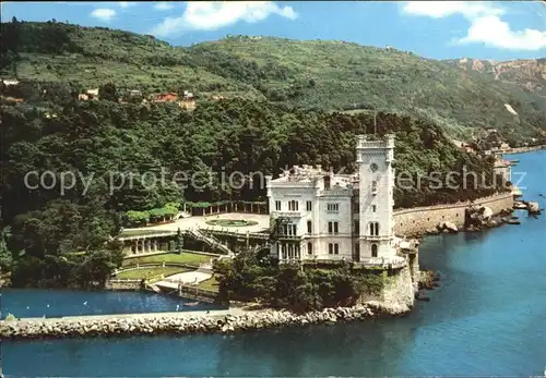 Trieste Castello di Miramare Schloss Kat. Trieste