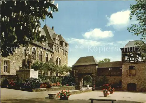 Wuppertal Schloss Burg Wupper Kat. Wuppertal