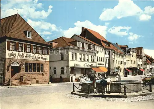 Koenigshofen Bad Heilbad Schlundhaus Kat. Bad Koenigshofen i. Grabf.