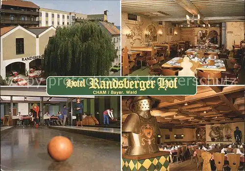 Cham Oberpfalz Hotel Randsberger Hof Kat. Cham