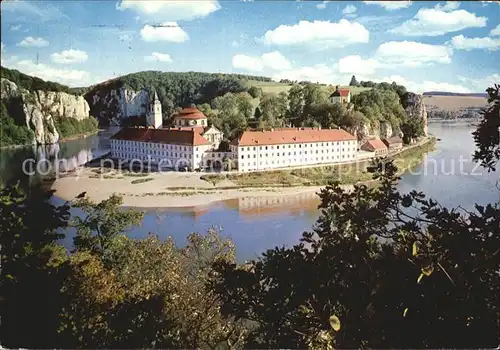 Weltenburg Kelheim Kloster Donau Kat. Kelheim