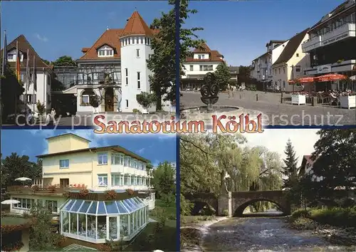 Bad Krozingen Sanatorium Koelbl Kat. Bad Krozingen