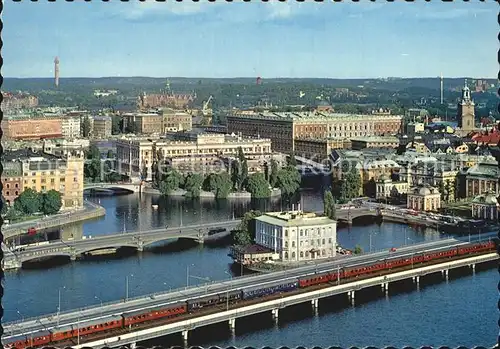 Stockholm Koenigspalast Parlamentsgebaeude Kat. Stockholm