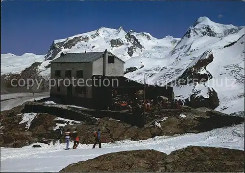 Zermatt VS Gandegghuette Monte Rosa Liskamm Kat. Zermatt