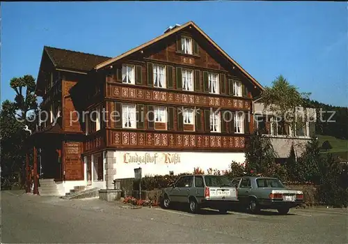 Tufertschwil Luetisburg Landgasthof Roessli Kat. Luetisburg