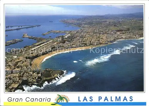 Las Palmas Gran Canaria Fliegeraufnahme Kat. Las Palmas Gran Canaria