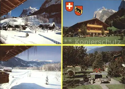 Grindelwald Ferienwohnungen Mettenberg Alpenpanorama Kat. Grindelwald