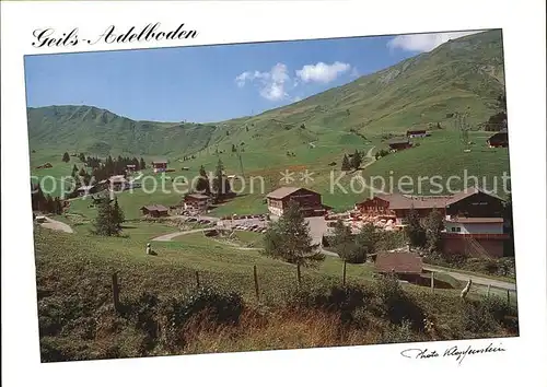 Geils Hahnenmoospass Berner Alpen Kat. Adelboden