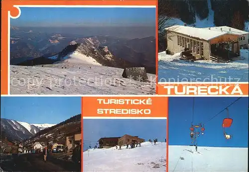 Turecka Turisticke Stredisko Velka Fatra Nationalpark Wintersportplatz Sessellift
