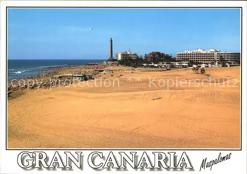 Maspalomas Strand Hotels Leuchtturm Kat. Gran Canaria Spanien