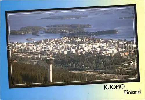 Kuopio Stadtansicht Panorama Kat. Kuopio