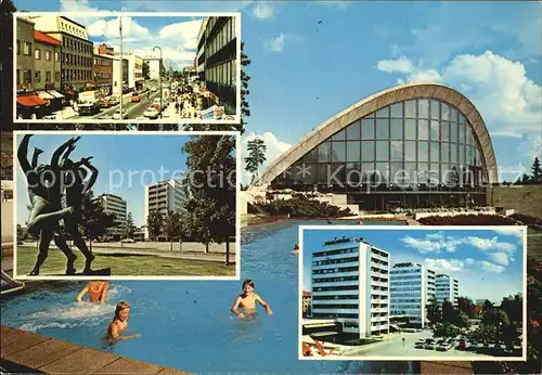 Kouvola Schwimmbad Stadtansicht Schwimmbad Kat. Kouvola