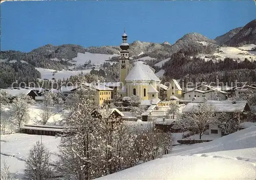 Reith Alpbachtal Winter Kirche Kat. Reith im Alpbachtal