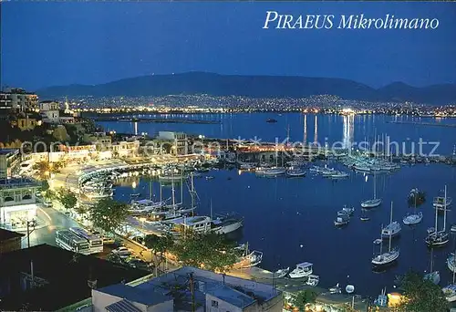 Piraeus Mikrolimano Hafen Kat. Piraeus