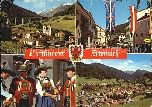Steinach Tirol Berg Skilifte Trachten Panoramen Kat. Oesterreich