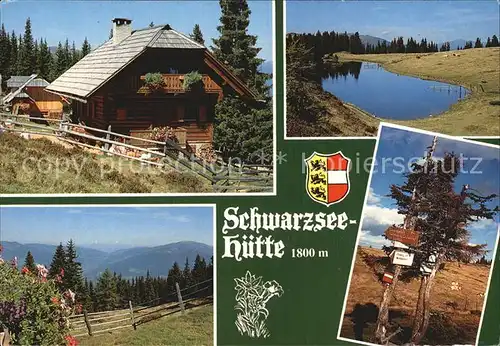 Schwarzsee Tirol Schwarzsee Huette Panorama Kat. Kitzbuehel