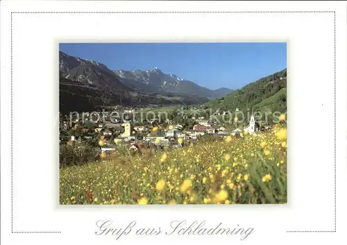 Schladming Obersteiermark Bergstadt Dachstein Tauern Region Kat. Schladming