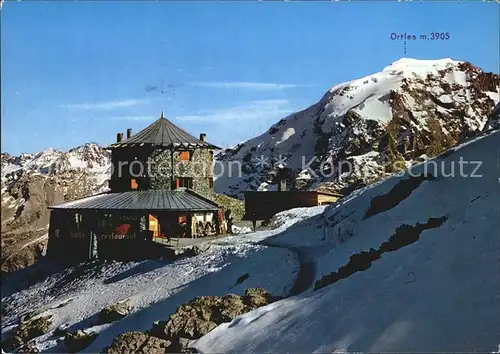 Stilfserjoch Tibet Huette Kat. Italien