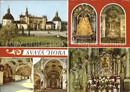 Svata Hora Schloss Kat. Tschechische Republik