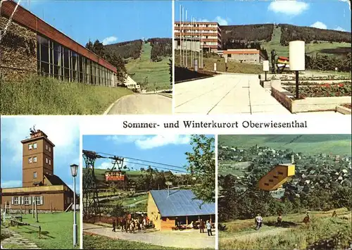 Oberwiesenthal Erzgebirge Hallenschwimmbad Wetterwarte Fichtelberg Kat. Oberwiesenthal