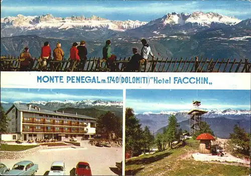 Bolzano Monte Penegal Hotel Facchin Kat. Bolzano