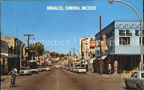 Nogales Sonora Obregon Avenue Kat. Nogales