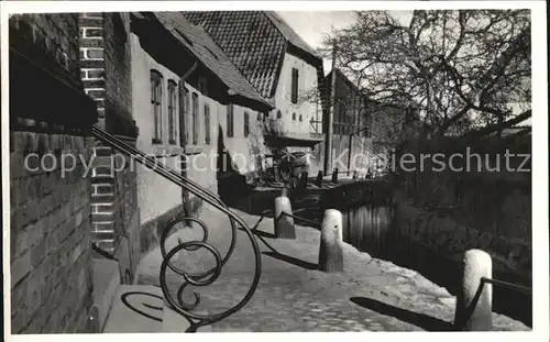 Bogense Haeuserpartie am Wasser Kat. Daenemark