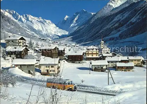 Kippel mit Loetschenluecke Anengrat Sattelhorn Schinhorn Kat. Kippel