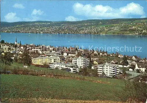 Oberrieden ZH am Zuerichsee Panorama Kat. Oberrieden